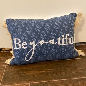 ⭐️NEW⭐️ Be-you-tiful throw pillow